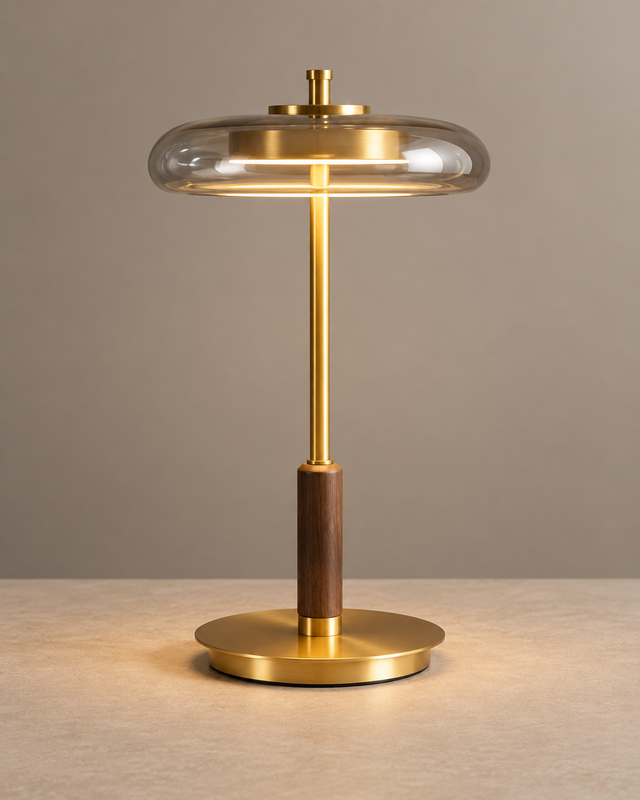 Lampe de table en verre | SELEN