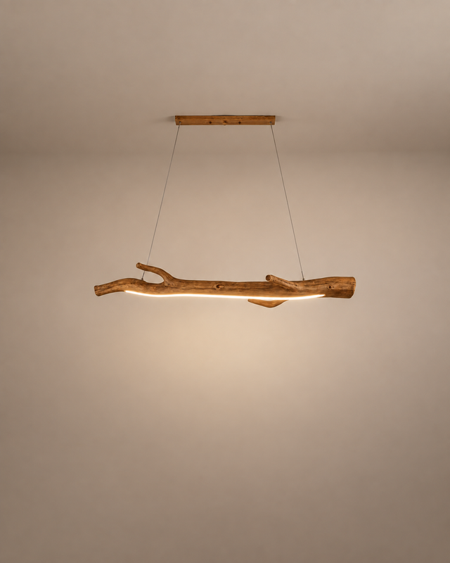 Suspension LED aspect bois | SYLVA