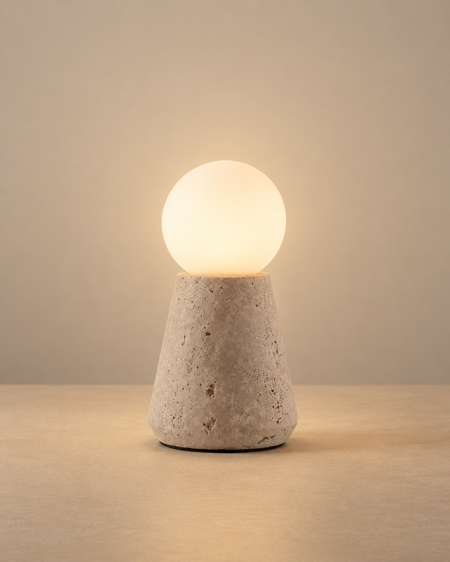 Lampe de table en pierre | ULMA