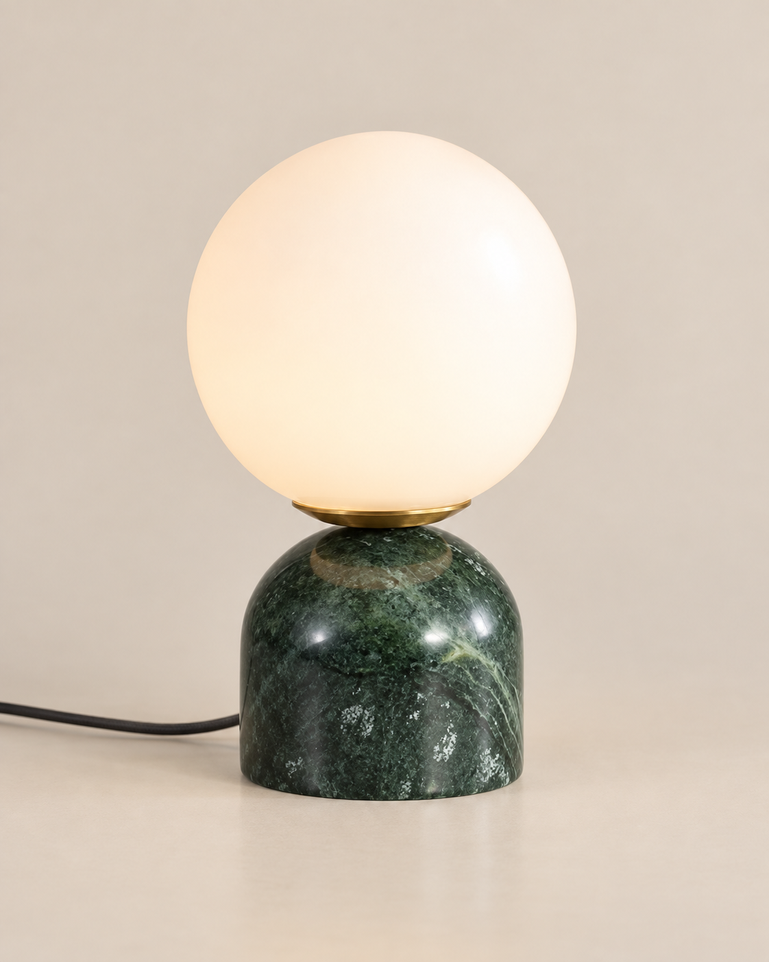 Lampe de table en marbre et verre | CALIA