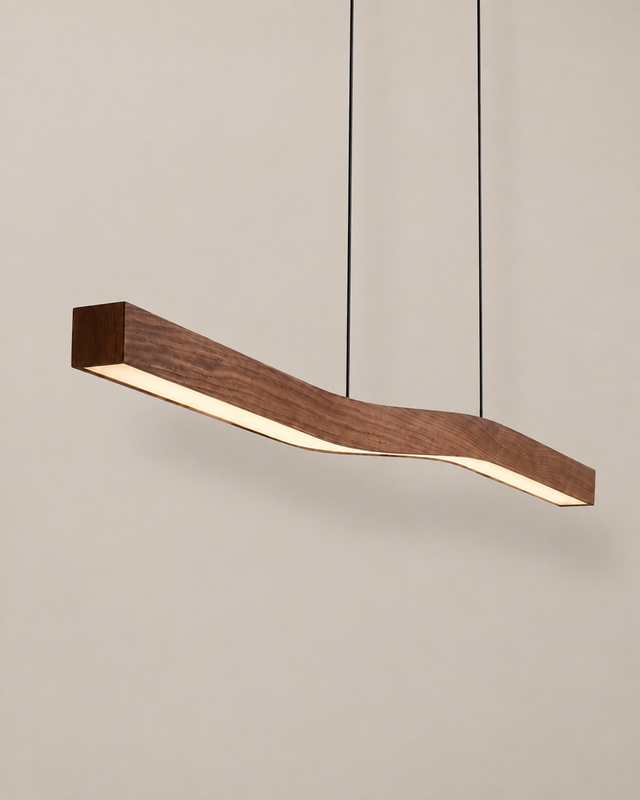 Suspension LED aspect bois | ELINEA