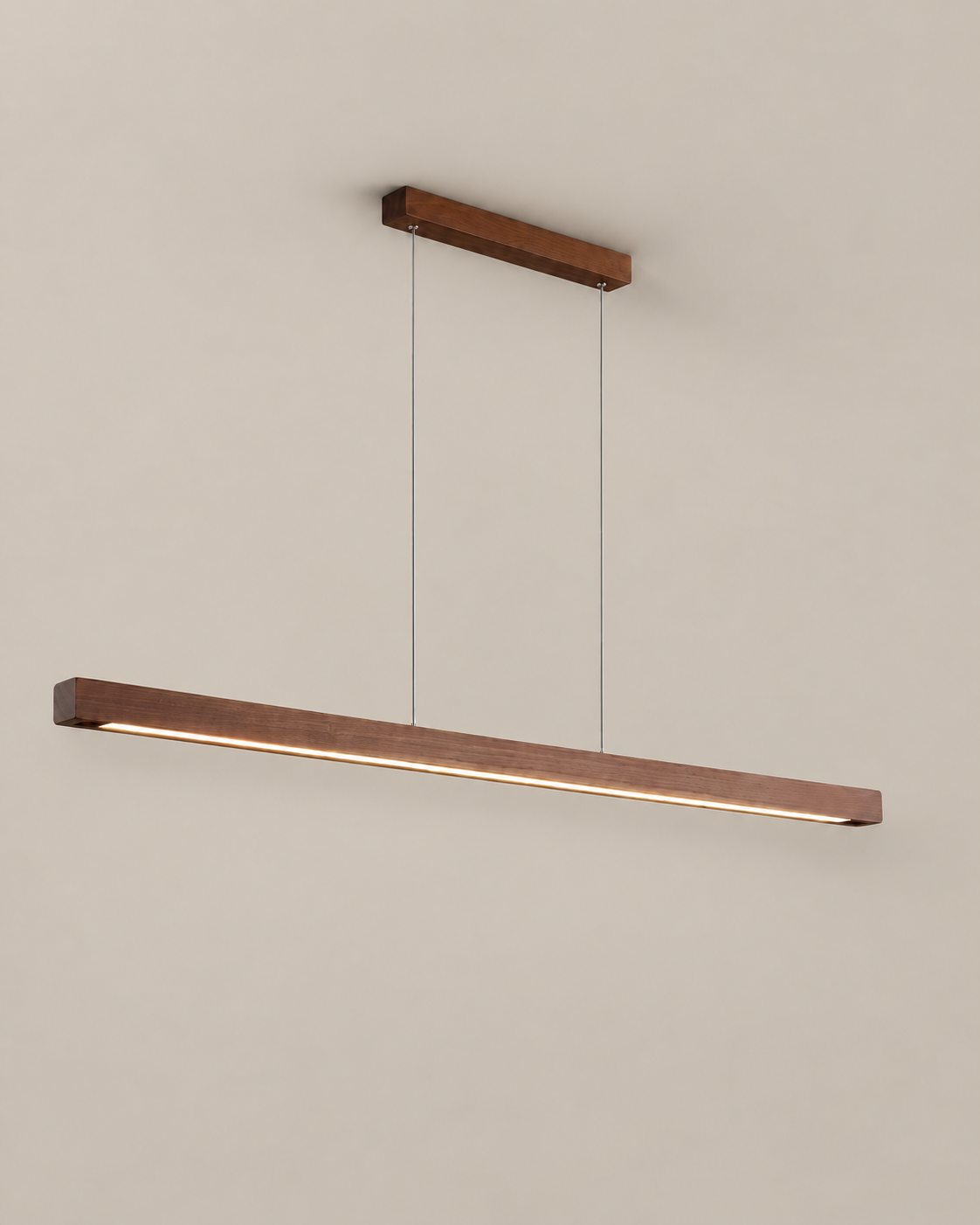 Suspension LED en bois | LINORA