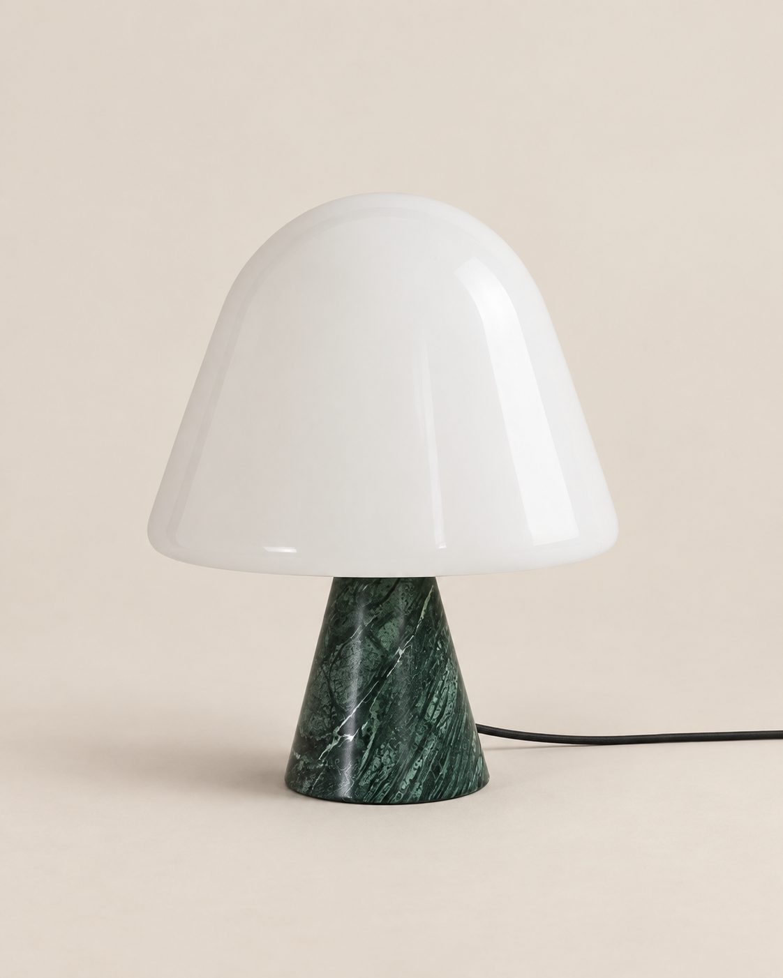 Lampe de table en marbre et verre | VELMA